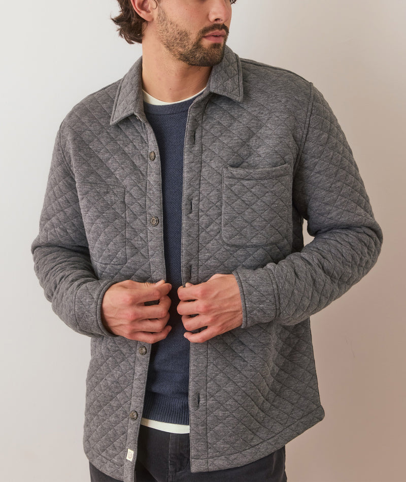 Custom Cut & Sew Corbet Quilted Overshirt