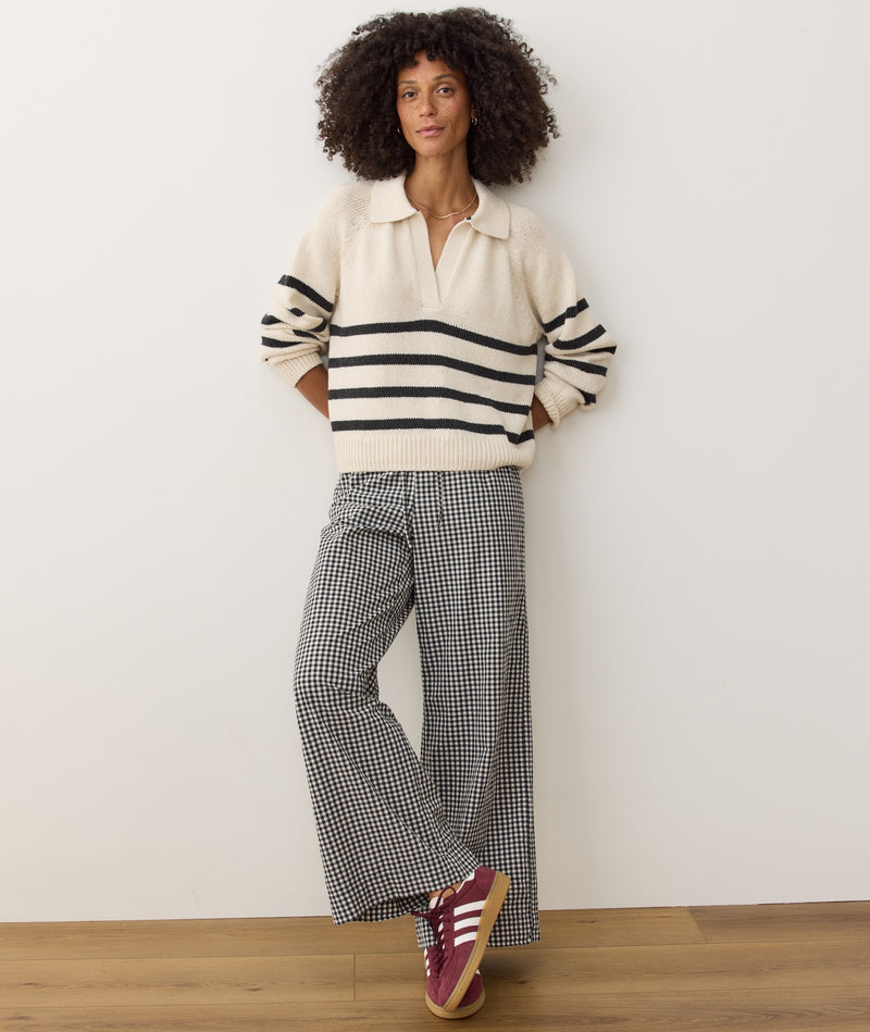 Cali Poplin Drawstring Pant