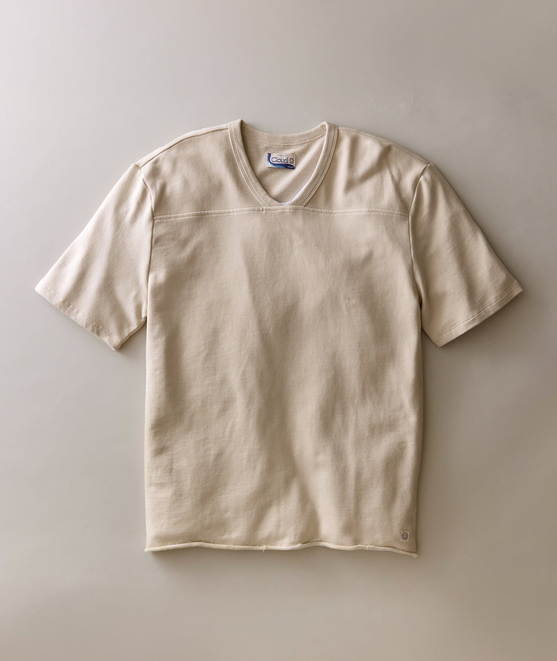 Cloud 9 Terry Football Tee