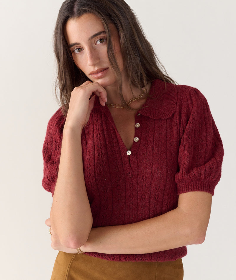 Sophie Pointelle Polo