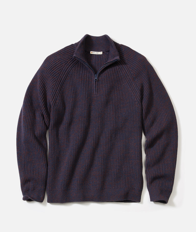 Inverness Quarter Zip Sweater
