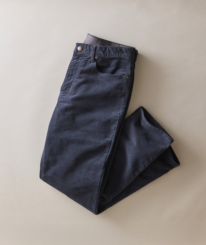 Flex Terry Moleskin Pant - Athletic Fit