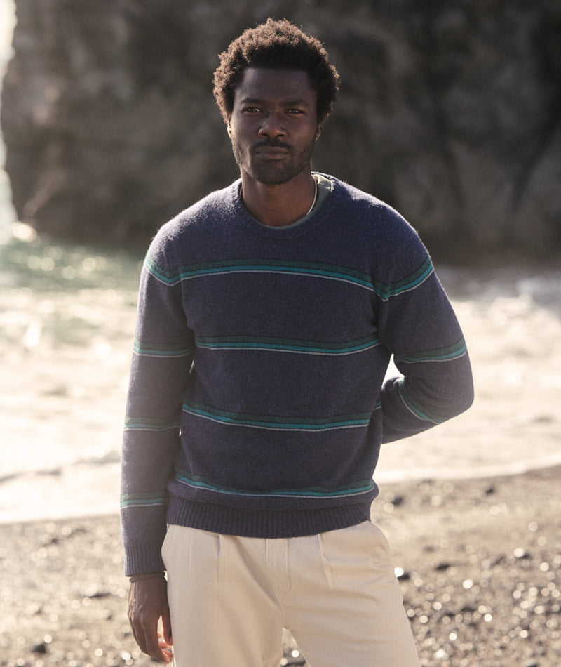 Coastal Merino Crewneck Sweater