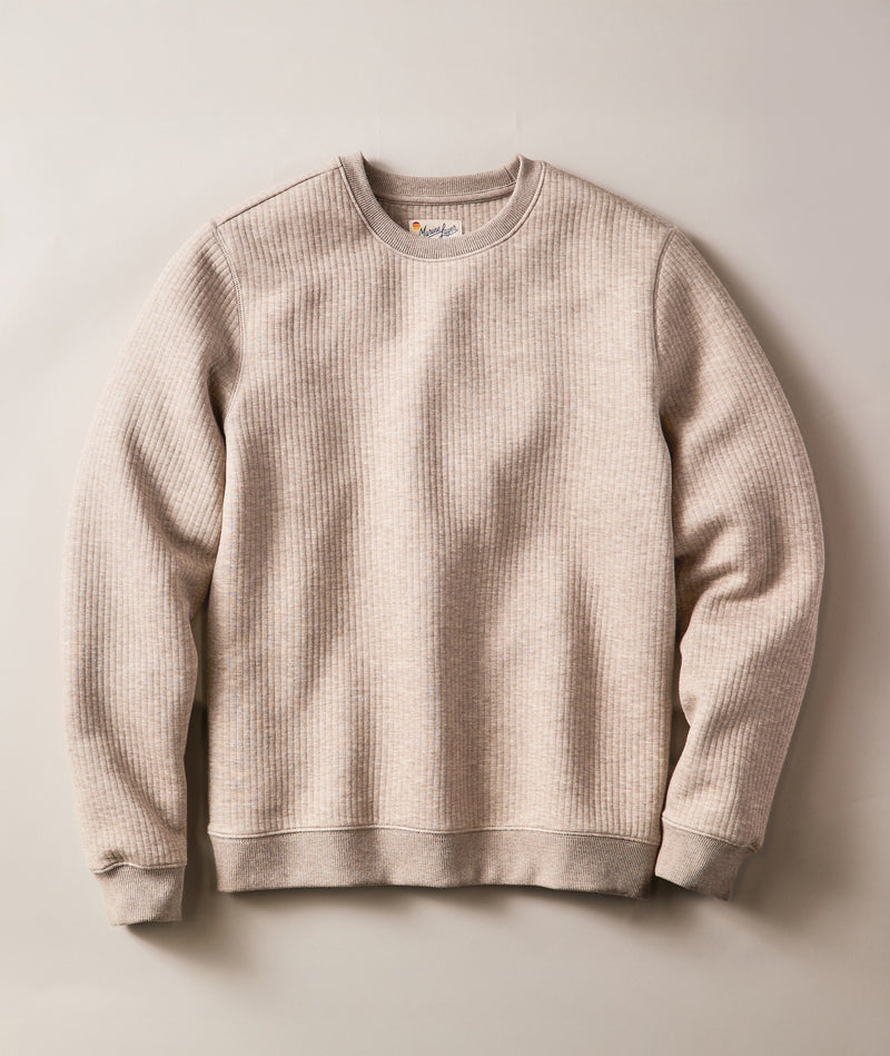 Corbet Quilted Crewneck