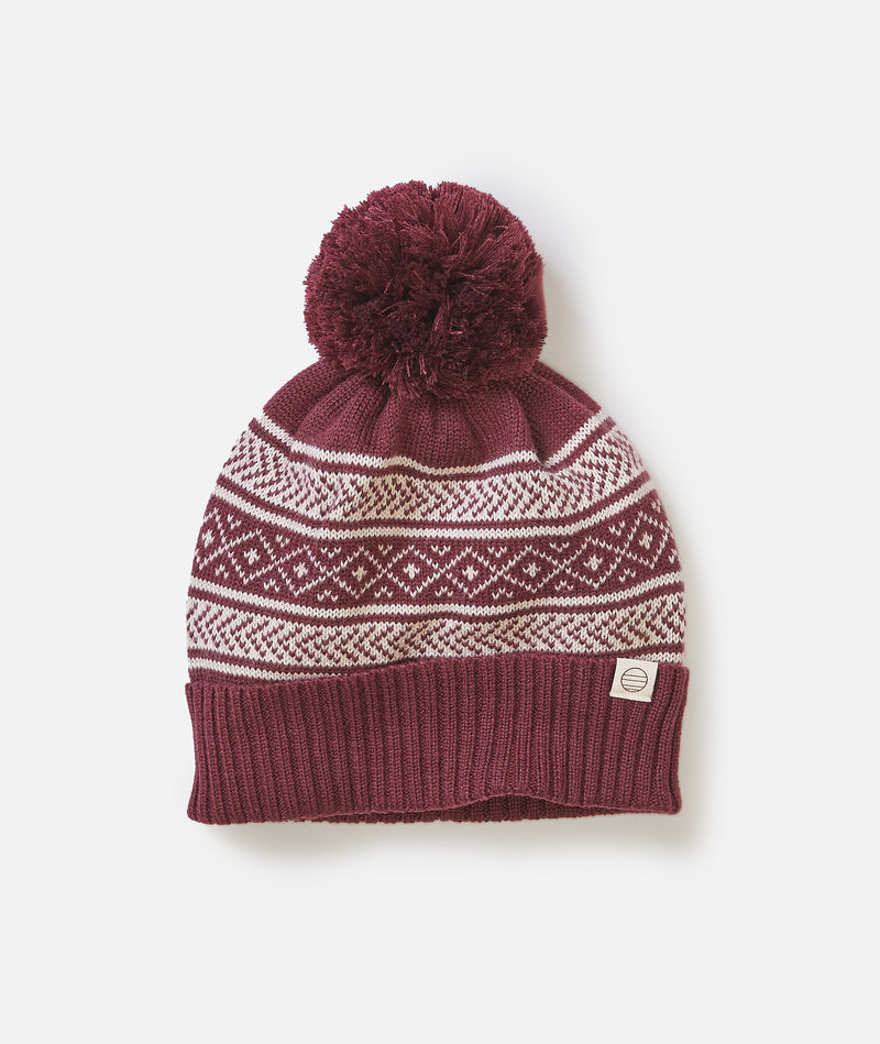Fair Isle Pom Beanie