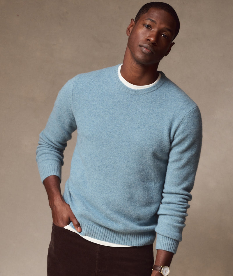Coastal Merino Crewneck Sweater