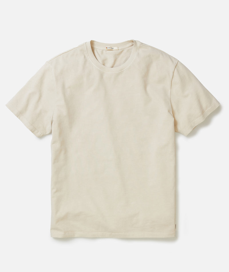 Men's Luxe Jersey Relaxed Tee in Whitecap