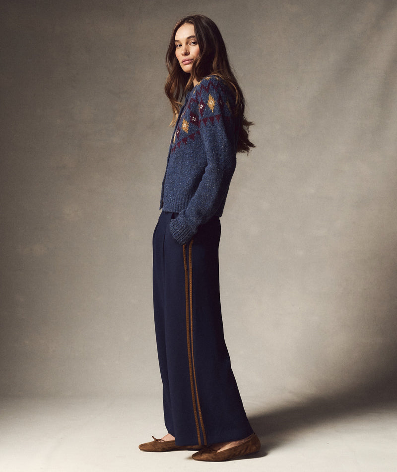 Allison Pleated Wide Leg Trouser