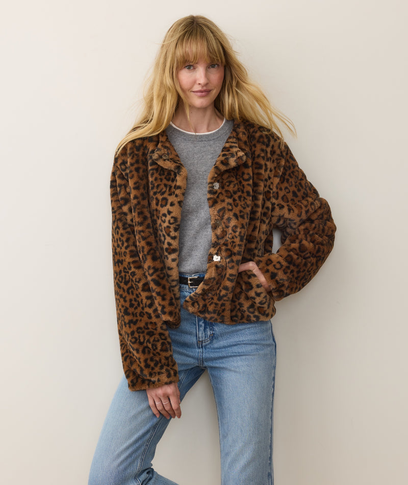Tessa Leopard Jacket