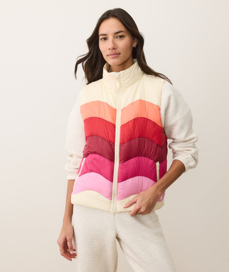 Sunset Puffer Vest