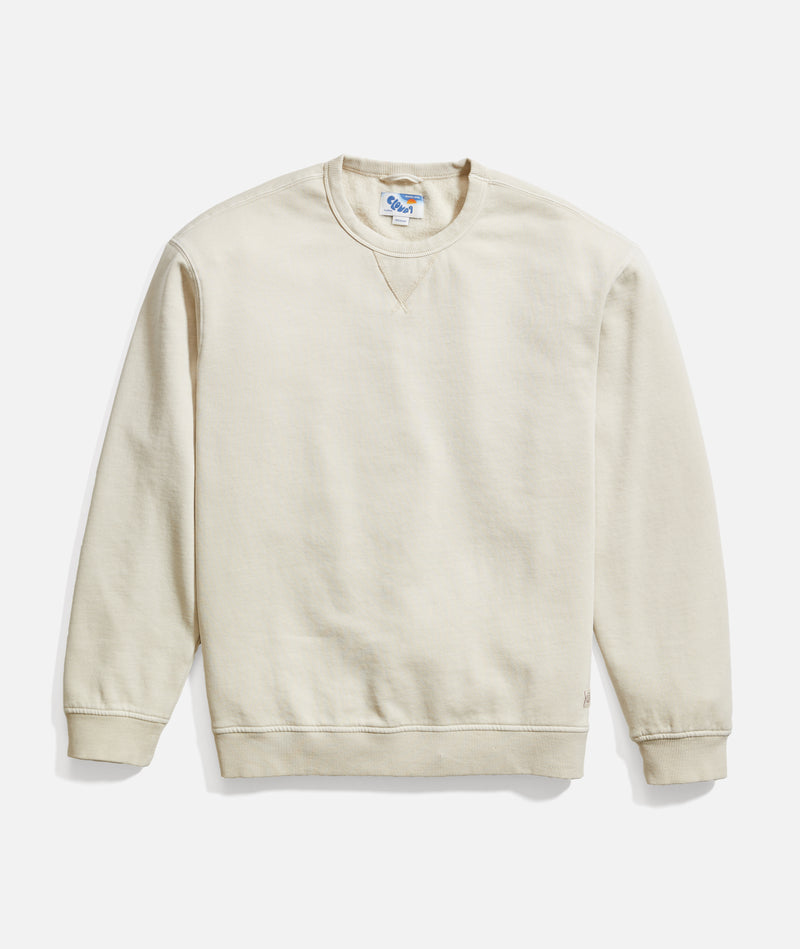 Men's Cloud 9 Fleece Relaxed Crewneck in Whitecap