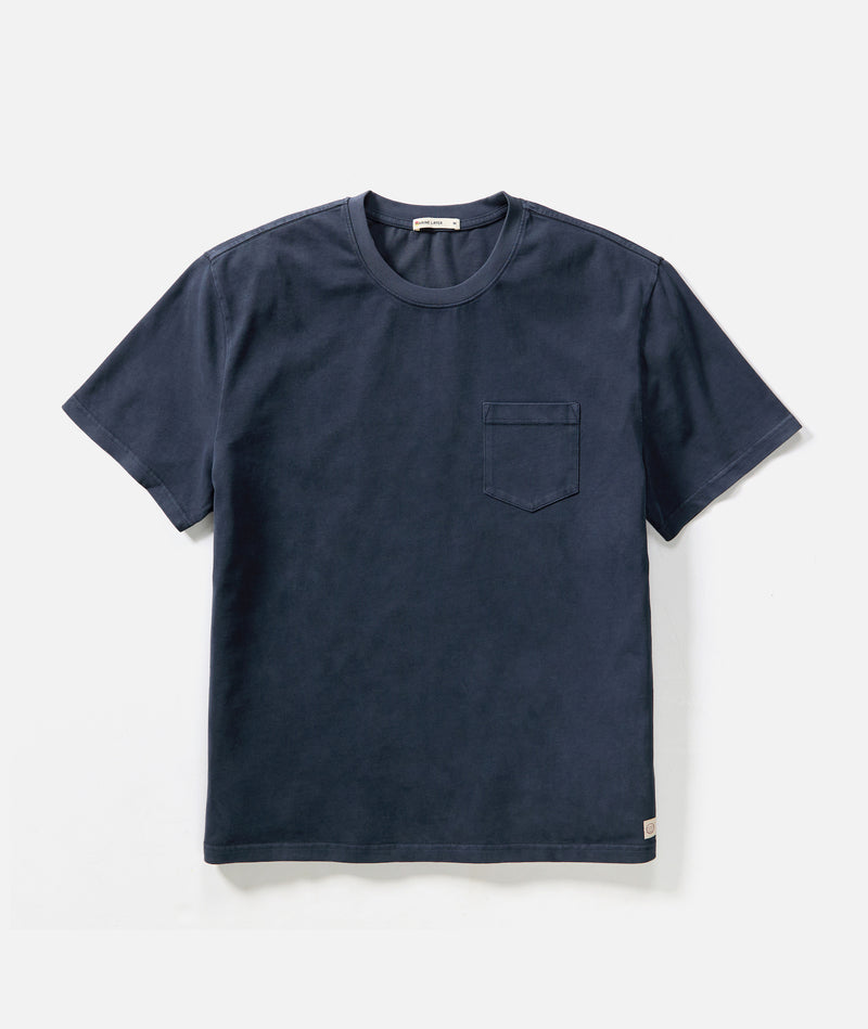 Luxe 250 Relaxed Pocket Tee