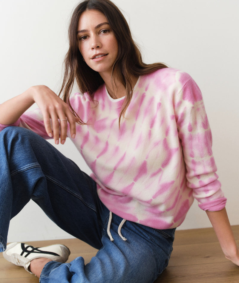 Harper Cashmere Tie Dye Sweater
