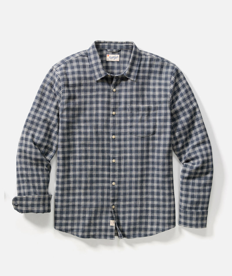Stretch Selvage Long Sleeve Shirt