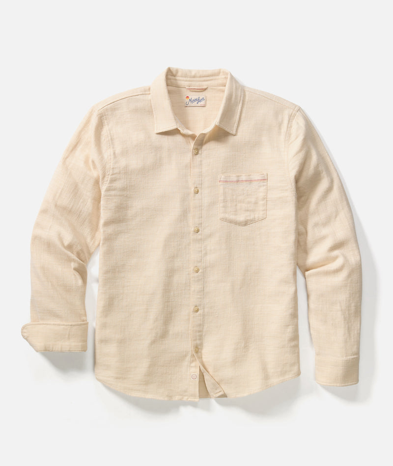 Stretch Selvage Long Sleeve Shirt