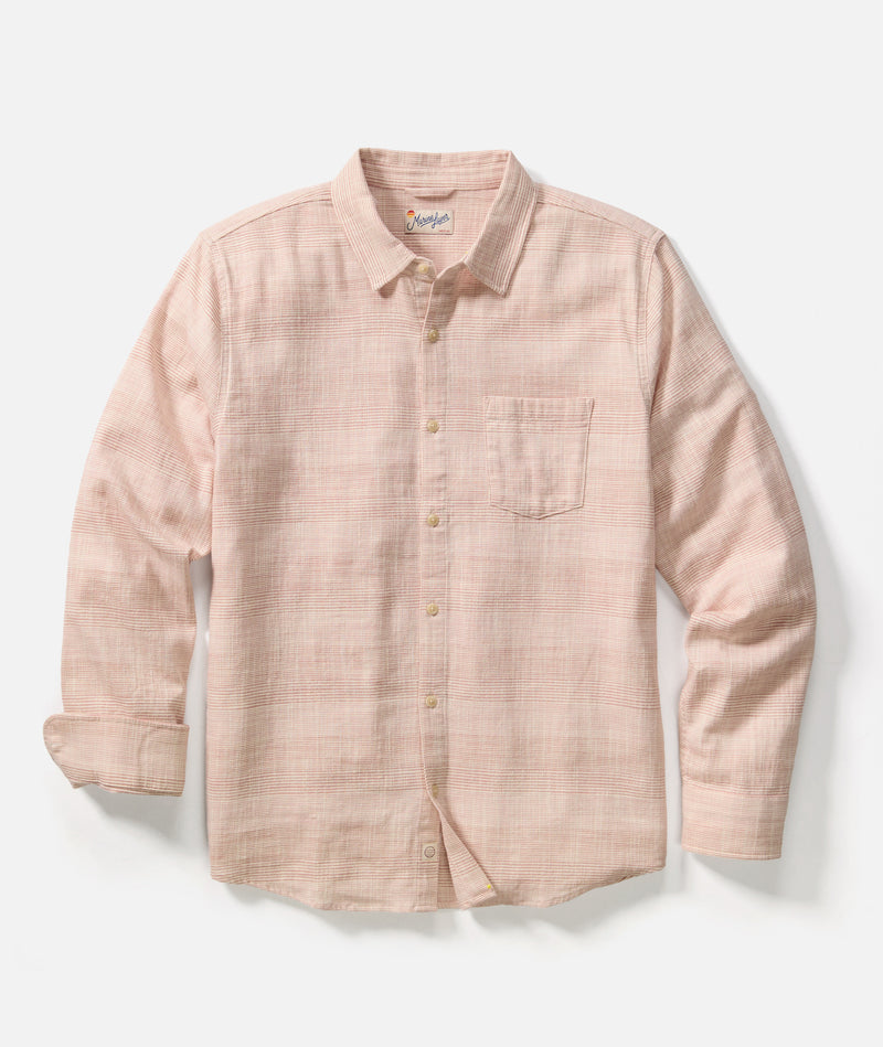 Stretch Selvage Long Sleeve Shirt