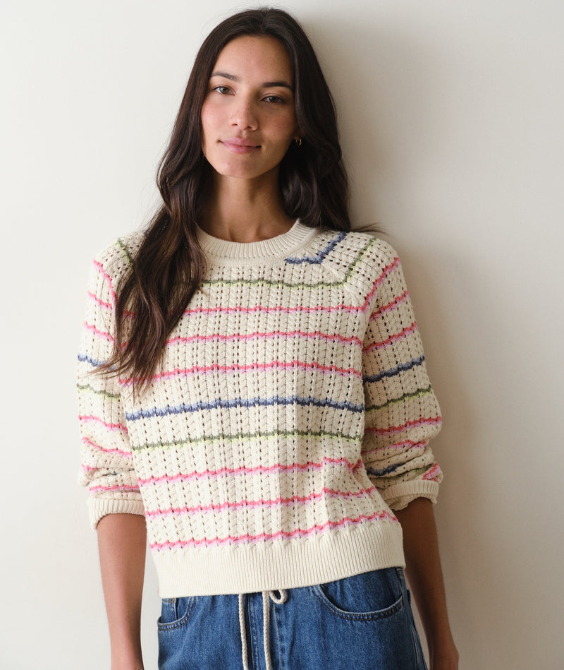 Mina Pointelle Sweater
