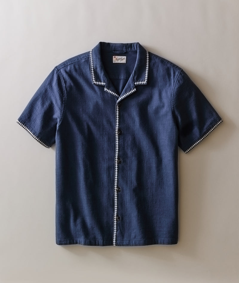 Embroidered Resort Shirt