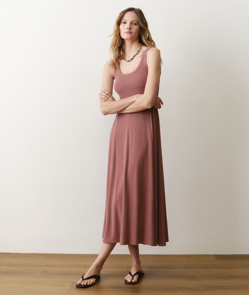 Lexi Rib Fit & Flare Dress