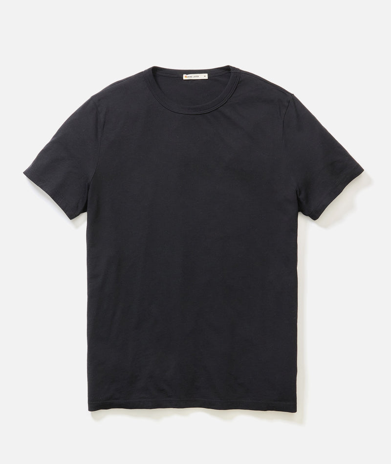 Men's Signature Crew in Black