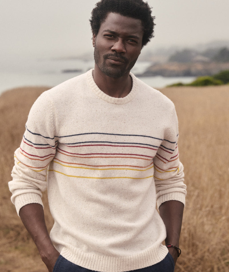 Coastal Merino Crewneck Sweater